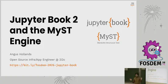 Introducing Jupyter Book 2 at FOSDEM 2026